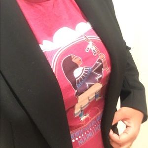 Black H&M blazer - plus size 14(M)